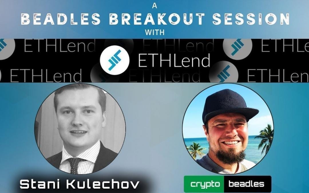 Ethlend (LEND) founder Stani Kulechov on Crypto lending