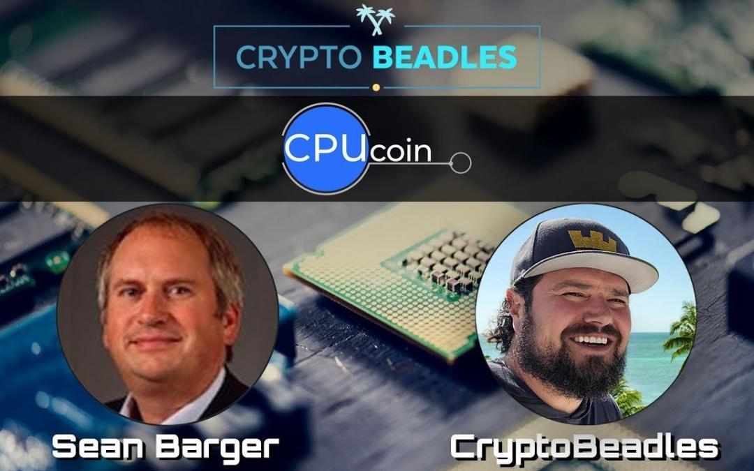 Meet Sean Barger CPUcoin From Tetris to Crypto and Blockchain